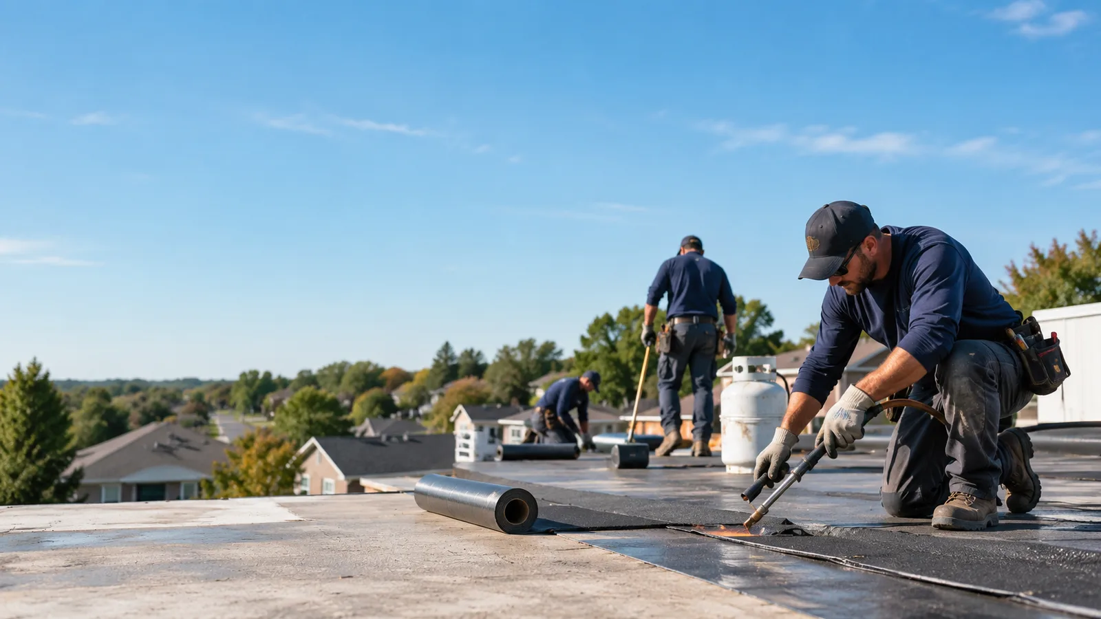 Flat Roof Leak Repair providers in Ashton, IL